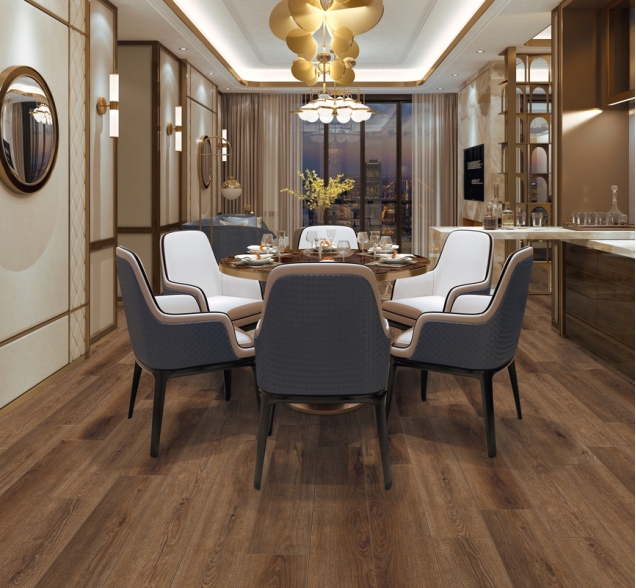 SPC ламинат "CronaFloor" Wood 4V Дуб Регин (1200*180*4 мм) — купить в Новороссийске