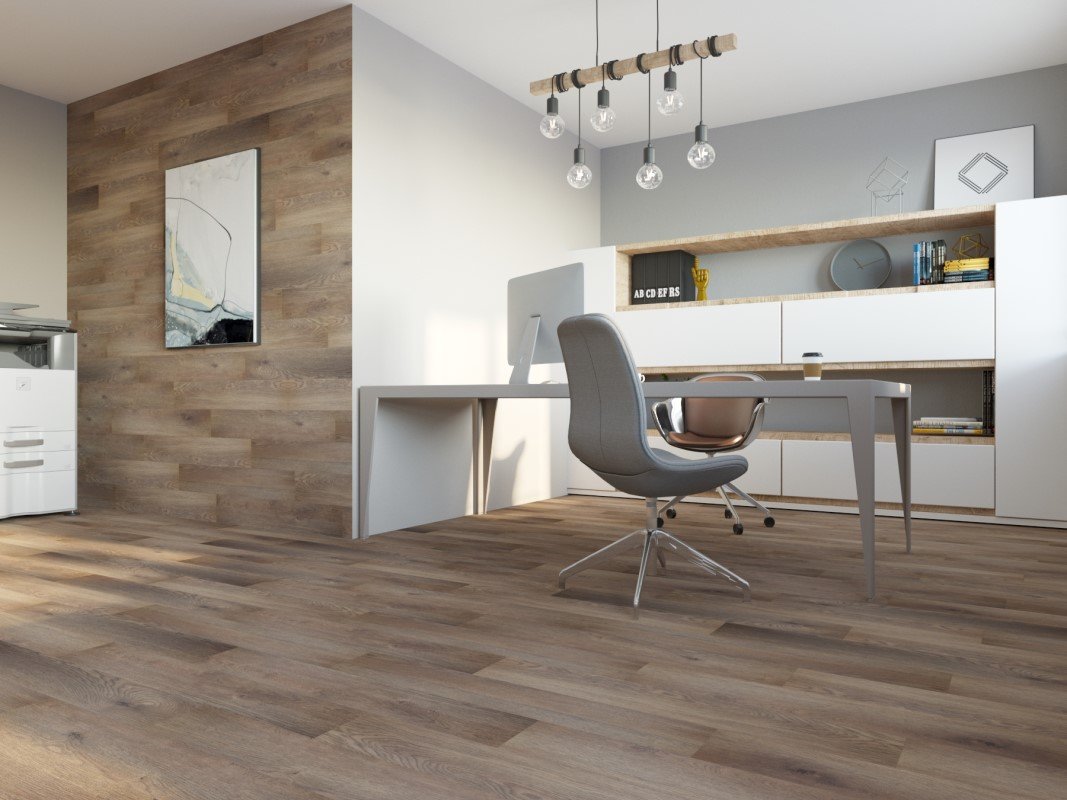 Замковая ПВХ плитка "Art Tile" Дуб Террас (920*150*4 мм) — купить в Новороссийске