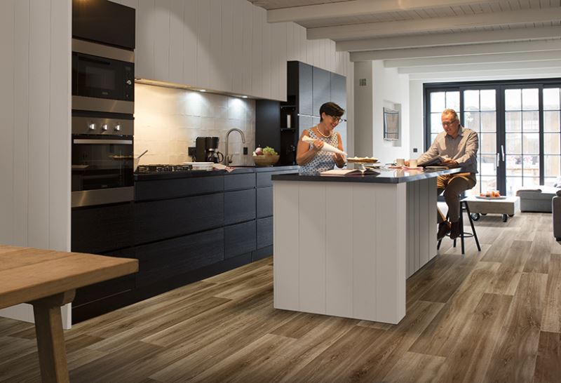 Замковая ПВХ плитка "Berry Alloc" Pure Click Lime Oak 966D (1326*204*5мм) — купить в Новороссийске