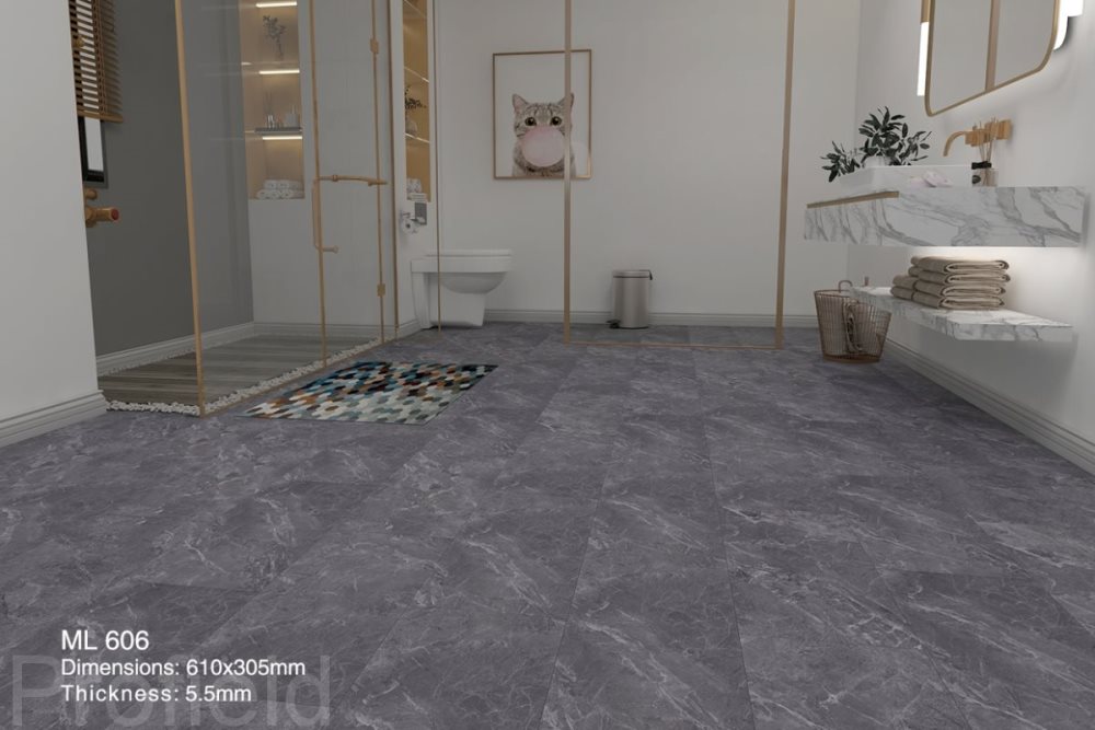 SPC ламинат "Profield" Грей марбл (305*610*5,5 мм) — купить в Новороссийске