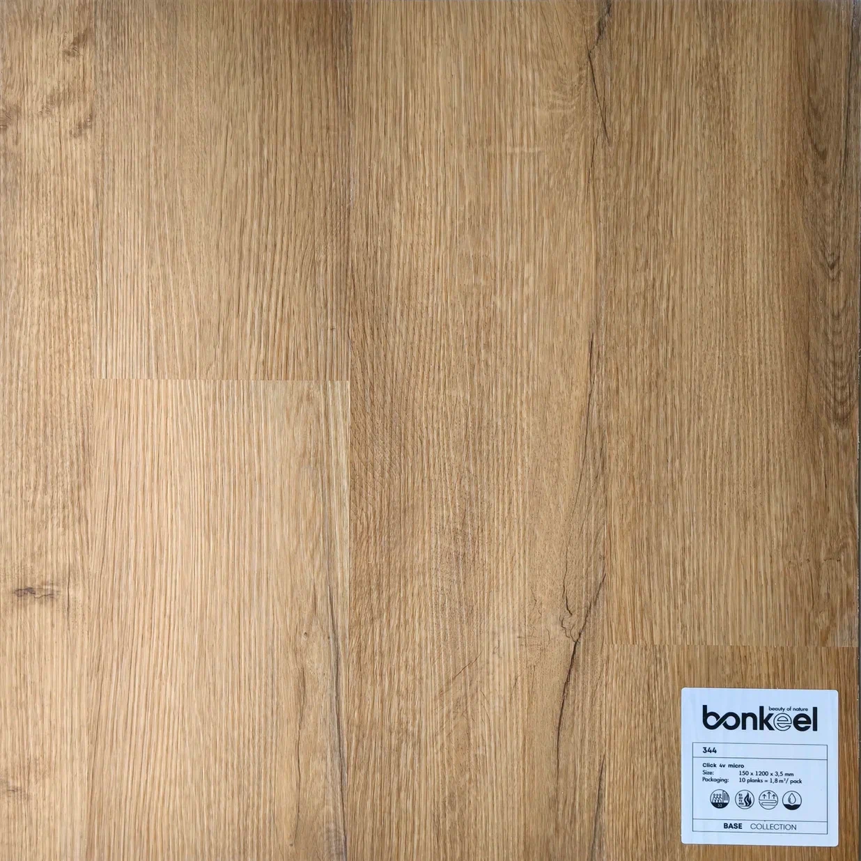Плитка ПВХ "Bonkeel" Base New 344 (1220*150*3,5 мм) — купить в Новороссийске