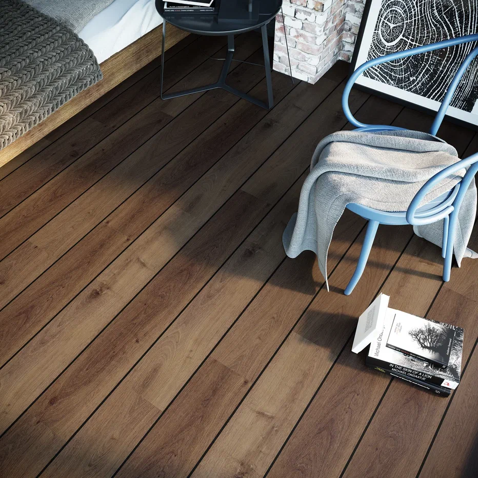 SPC ламинат "Invictus" Highland Oak Chocolate (1213*178*6мм) — купить в Новороссийске