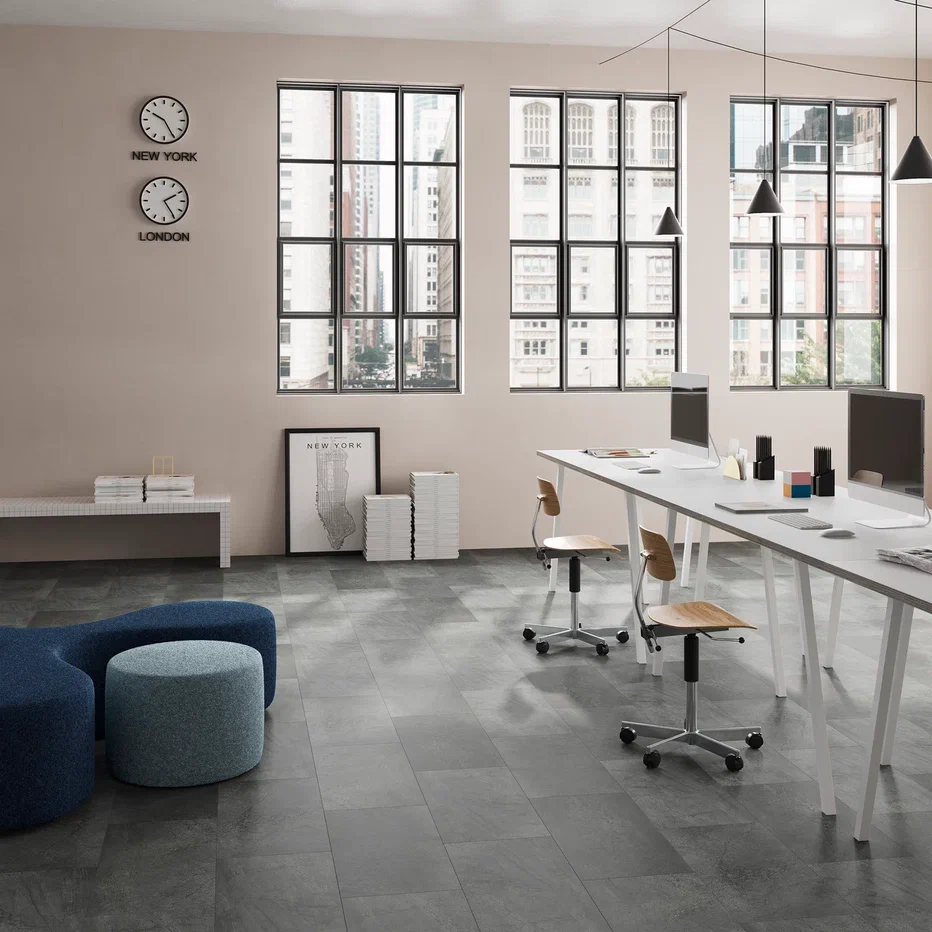 SPC ламинат "Invictus" Groovy Granite Steel (603*298*6мм) — купить в Новороссийске