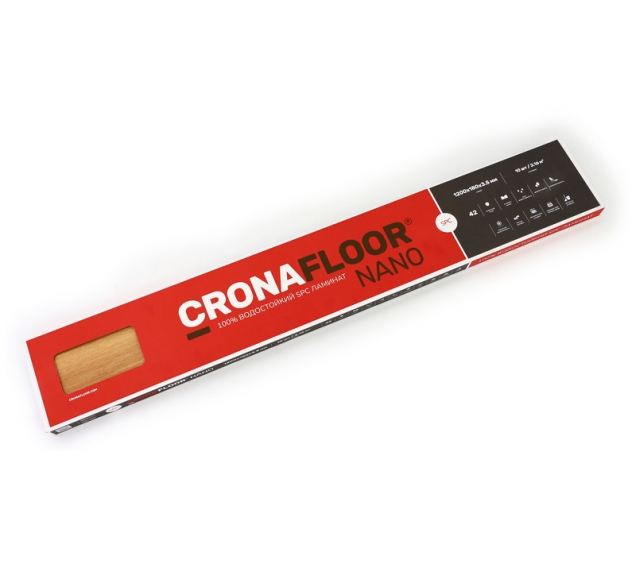 SPC ламинат "CronaFloor" Nano 4V Клен (1200*180*3,5 мм) — купить в Новороссийске
