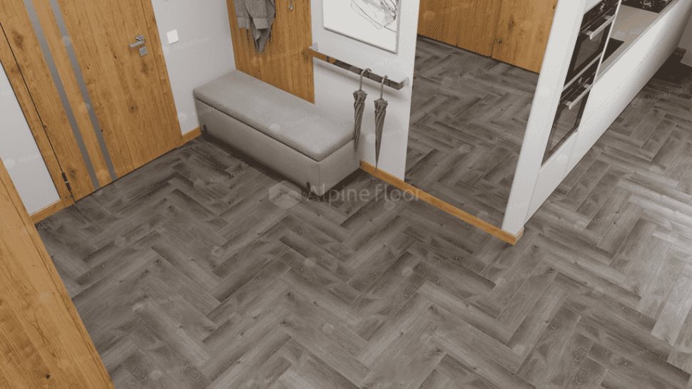 Виниловый ламинат "Alpine Floor" Parquet Light Дуб Мерга (600*125*4 мм) — купить в Новороссийске