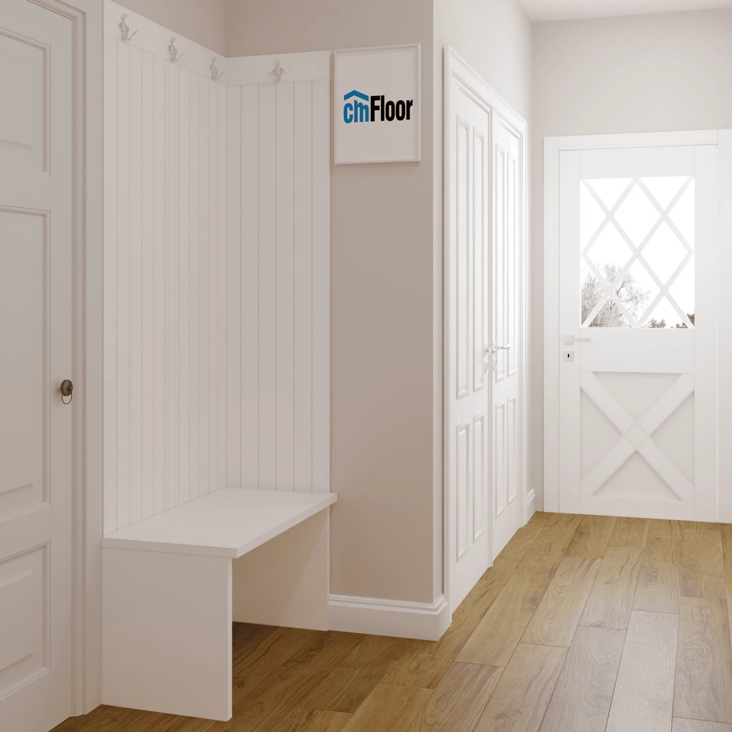 SPC плитка для пола Орех Американский (1220*180*4 мм) — купить в Новороссийске