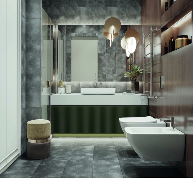 SPC ламинат "CronaFloor" Stone 4V Торнадо Серый (600*300*4 мм) — купить в Новороссийске