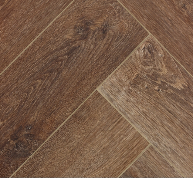 Виниловый ламинат SPC "Cronafloor" Herringbone Дуб Тулуза (640*128*4,5 мм) — купить в Новороссийске