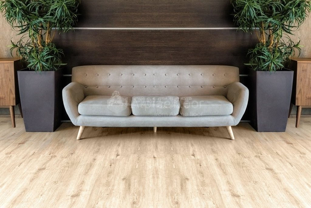 Замковая ПВХ плитка "Alpine Floor" Дуб Ваниль  (1220*183*4мм) — купить в Новороссийске