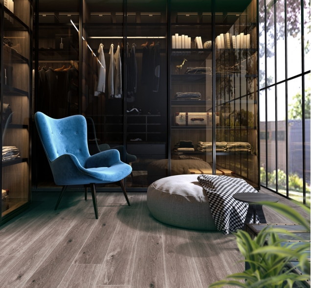 SPC ламинат "CronaFloor" Wood 4V Дуб Хельсинки (1200*180*4 мм) — купить в Новороссийске