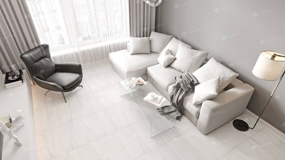 Виниловая плитка "Alpine Floor" Light Stone Брайс (608*303*2,5 мм) — купить в Новороссийске