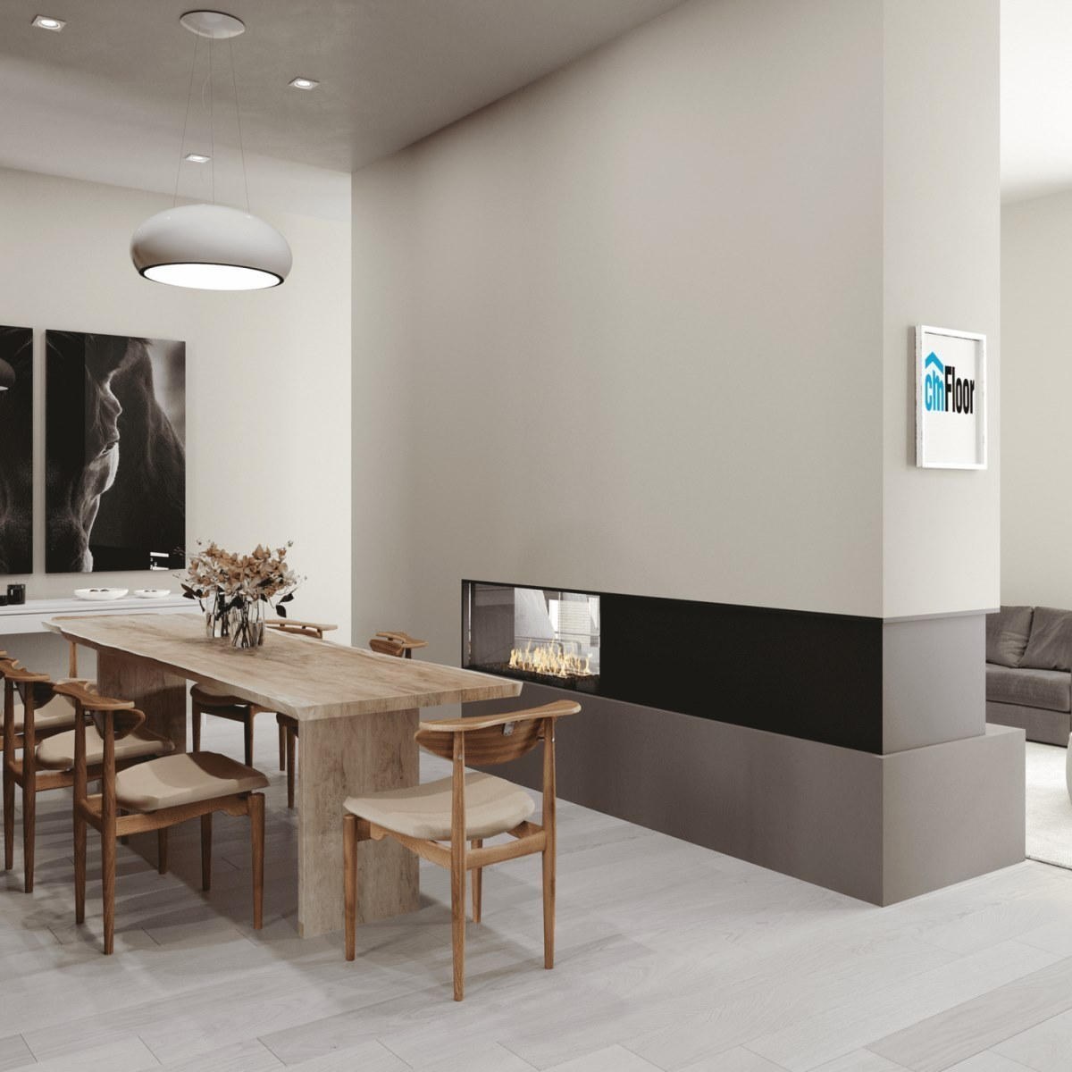 Виниловое напольное покрытие ScandiWood 02 Дуб Белый (180*1220*5 мм) — купить в Новороссийске