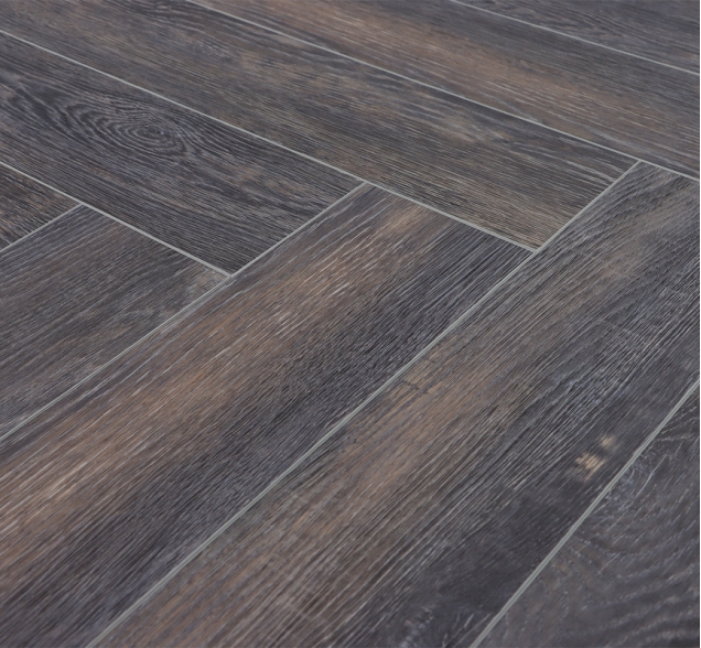 Виниловый ламинат SPC "Cronafloor" Herringbone Дуб Бордо (640*128*4,5 мм) — купить в Новороссийске