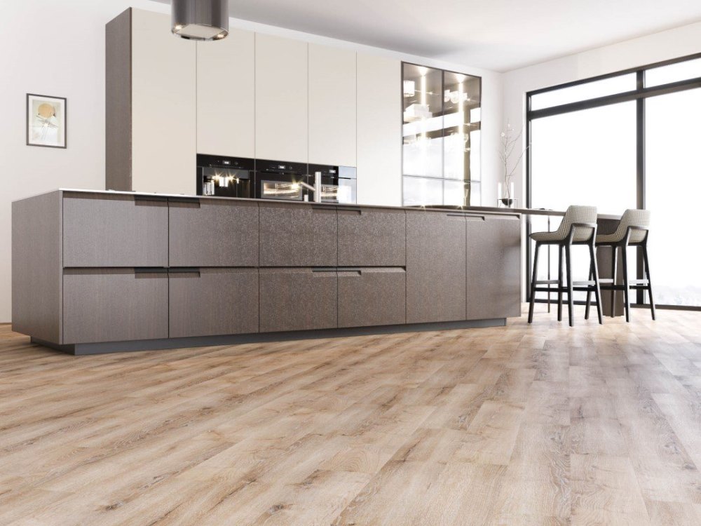 Замковая ПВХ плитка "Art Tile" Дуб Шеридан (920*150*4 мм) — купить в Новороссийске