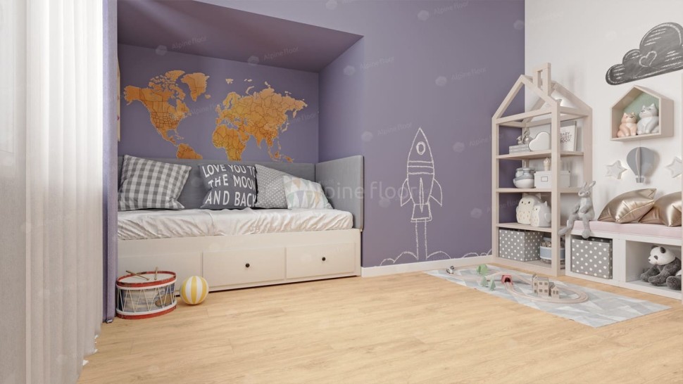 Виниловый ламинат "Alpine Floor" Classic Light MC Дуб Ваниль Селект (1220*183*3,5 мм) — купить в Новороссийске