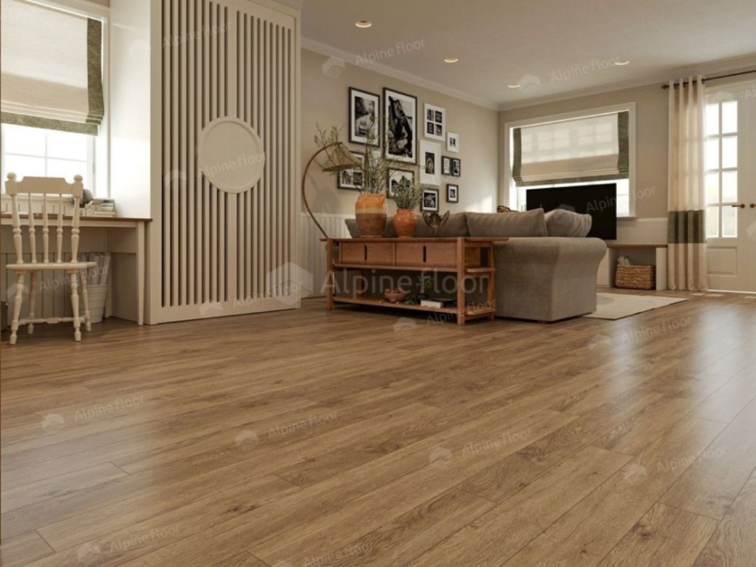 SPC Ламинат "Alpine Floor" Grand Sequoia Village Макадамия (1220*125*4 мм) — купить в Новороссийске