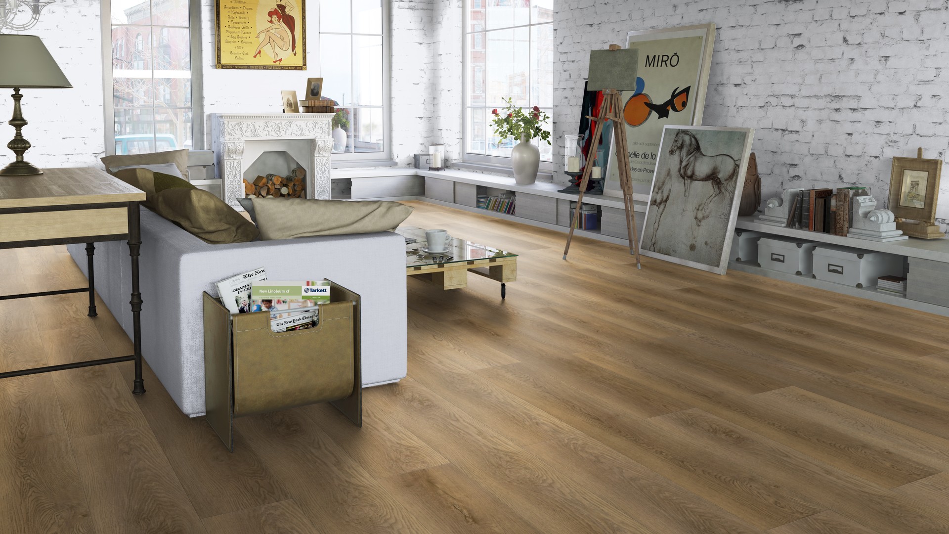 SPC ламинат "Tarkett" Deep House Stanley (1400*225*4,6 мм) — купить в Новороссийске