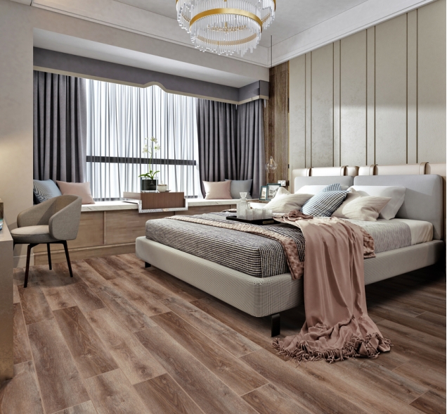 SPC ламинат "CronaFloor" Wood 4V Дуб Охрид (1200*180*4 мм) — купить в Новороссийске