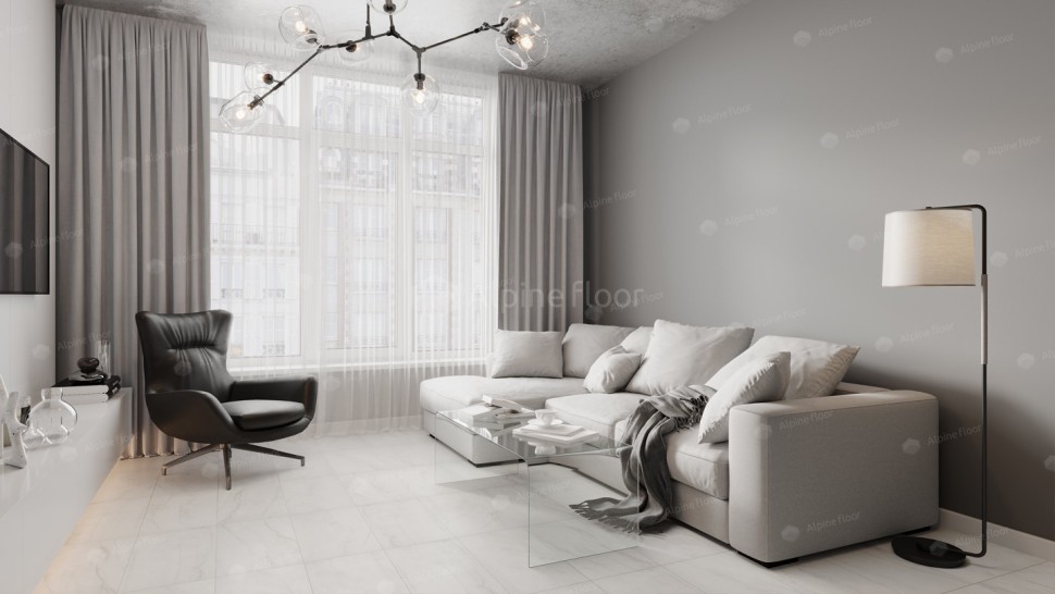 Виниловая плитка "Alpine Floor" Light Stone Брайс (608*303*2,5 мм) — купить в Новороссийске