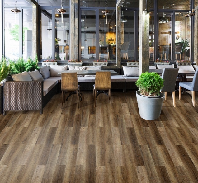 SPC ламинат "CronaFloor" Wood 4V Дуб Чак (1200*180*4 мм) — купить в Новороссийске