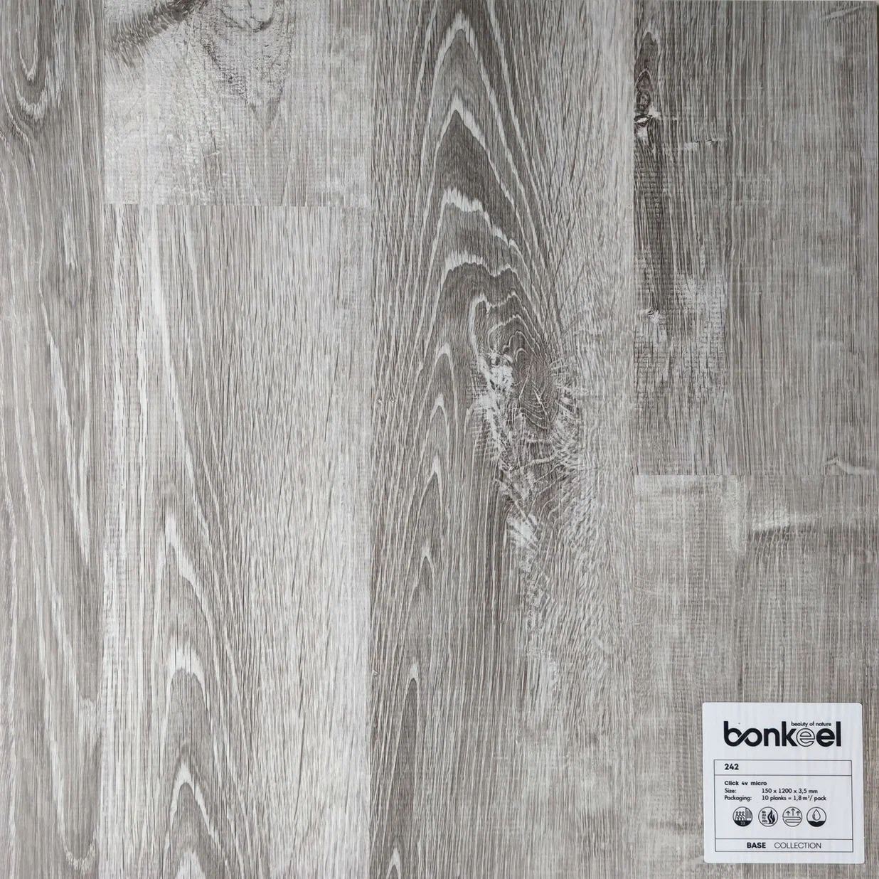 Плитка ПВХ "Bonkeel" Base New 242 (1220*150*3,5 мм) — купить в Новороссийске
