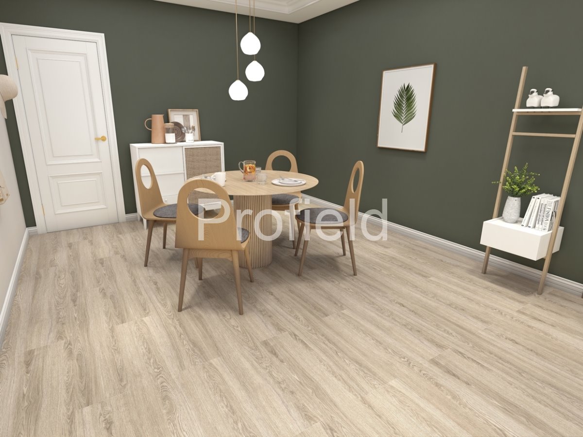 HSPC ламинат "Profield" Дуб Светлый (1200*228*5,5 мм) — купить в Новороссийске