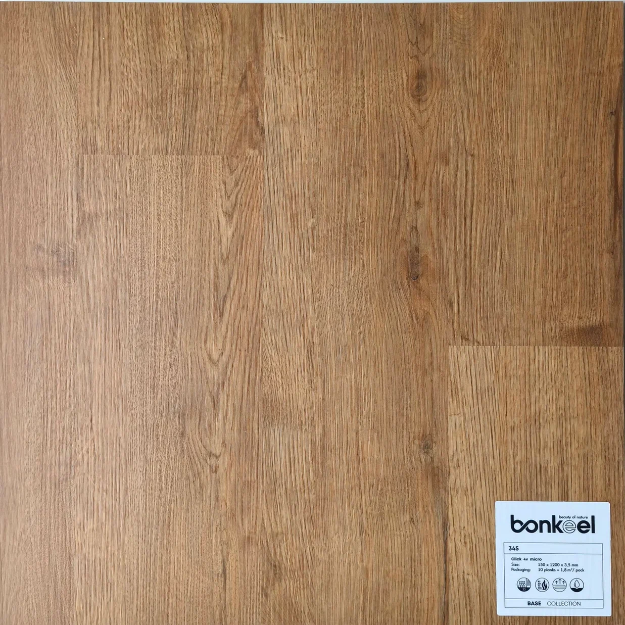 Плитка ПВХ "Bonkeel" Base New 345 (1220*150*3,5 мм) — купить в Новороссийске