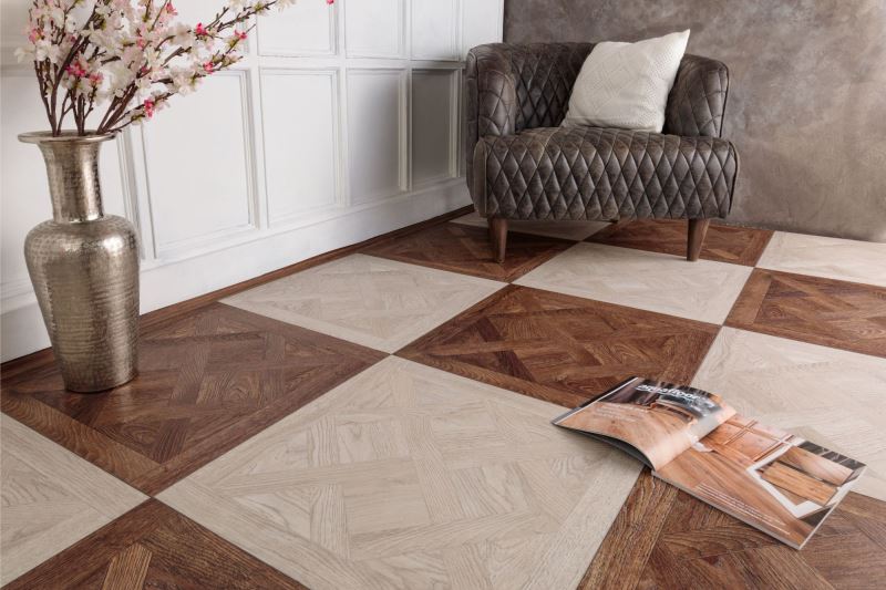 Замковая ПВХ плитка "Aquafloor" AF7001VS (600*600*7 мм) — купить в Новороссийске